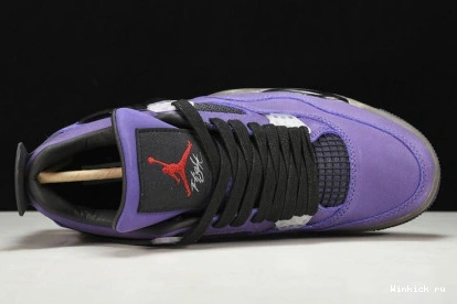 4 Purple Scott x Jordan Retro Travis 1028